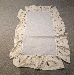 New Classic Pooh Alphabet Nursery Crib Skirt